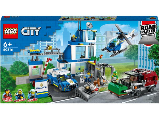 LEGO® | LEGO City Polizeistation | Alter: 6+, Teile: 668