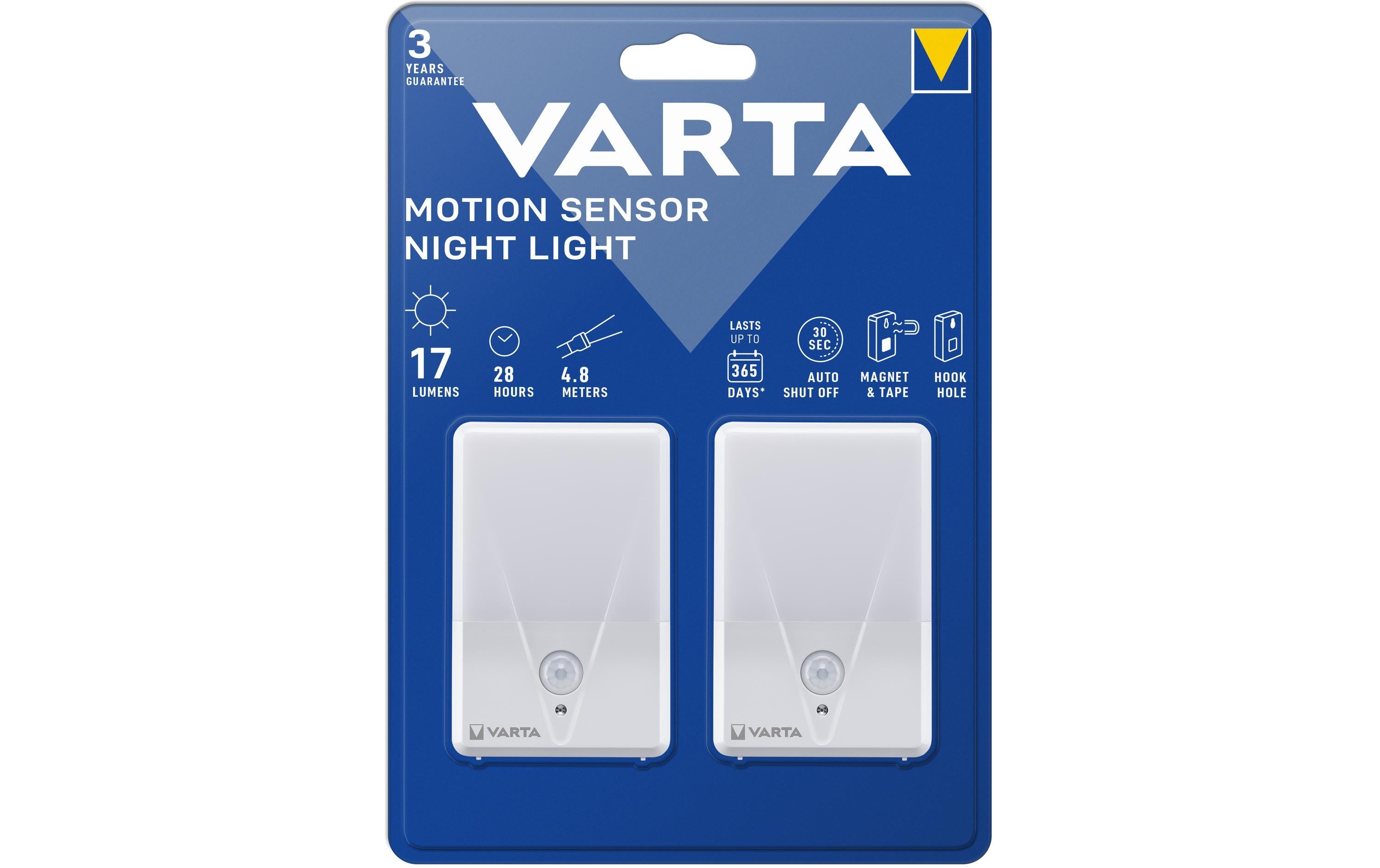 VARTA Motion Sensor Night Light Twin