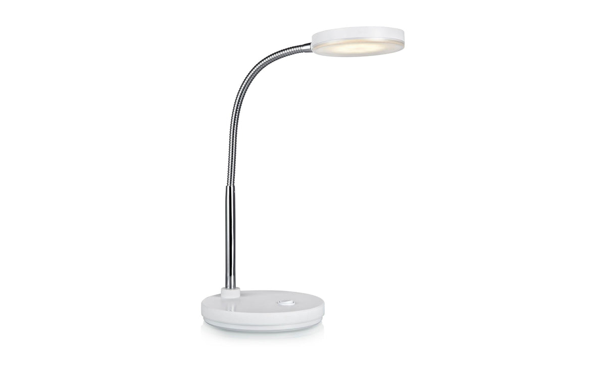 MARKSLOJD FLEX Tischleuchte Weiss/Chrom
