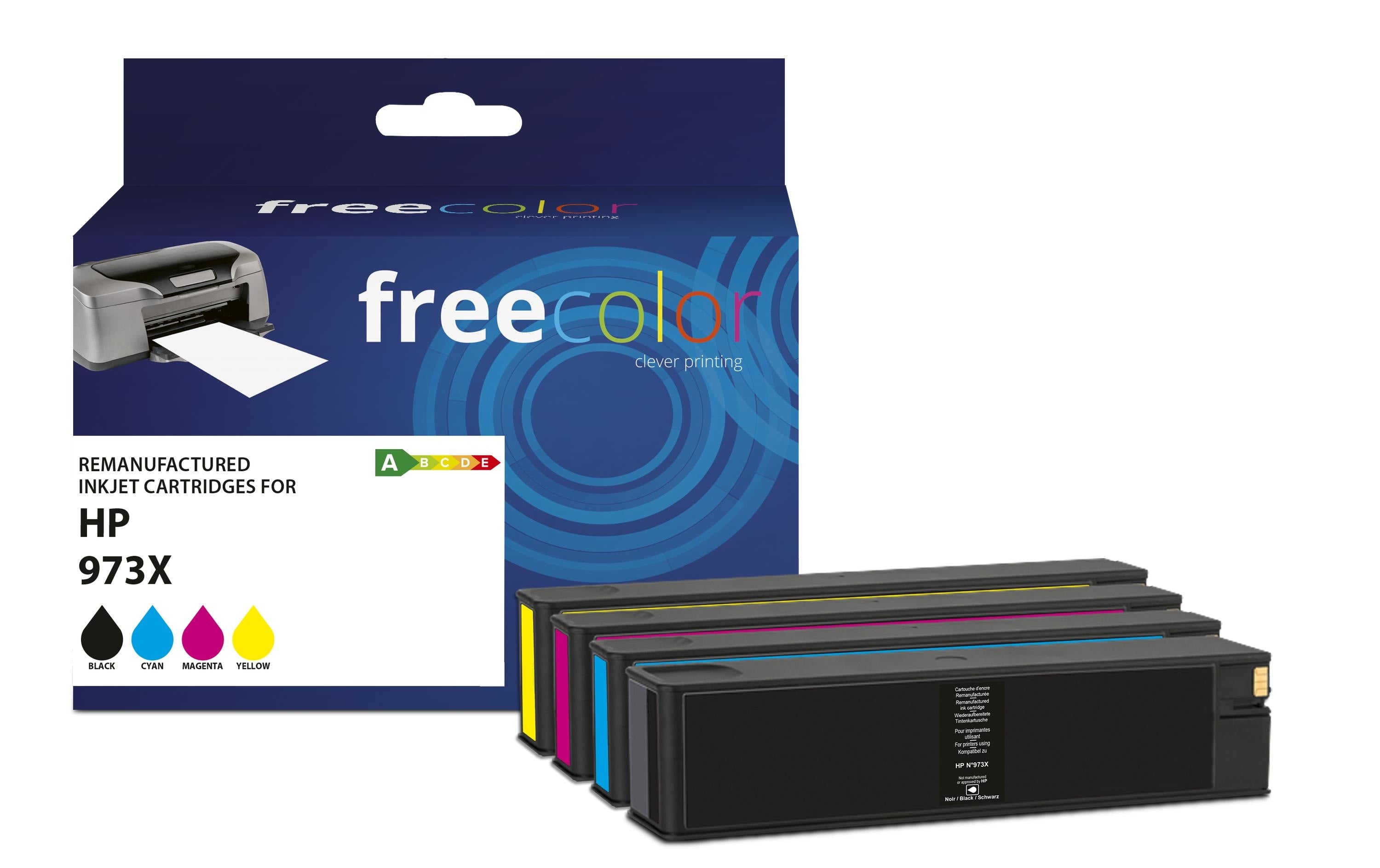 Free Color Tinte 973 Multipack