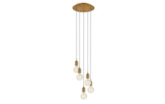 MARKSLOJD BRONX Pendelleuchte 5L Bronze
