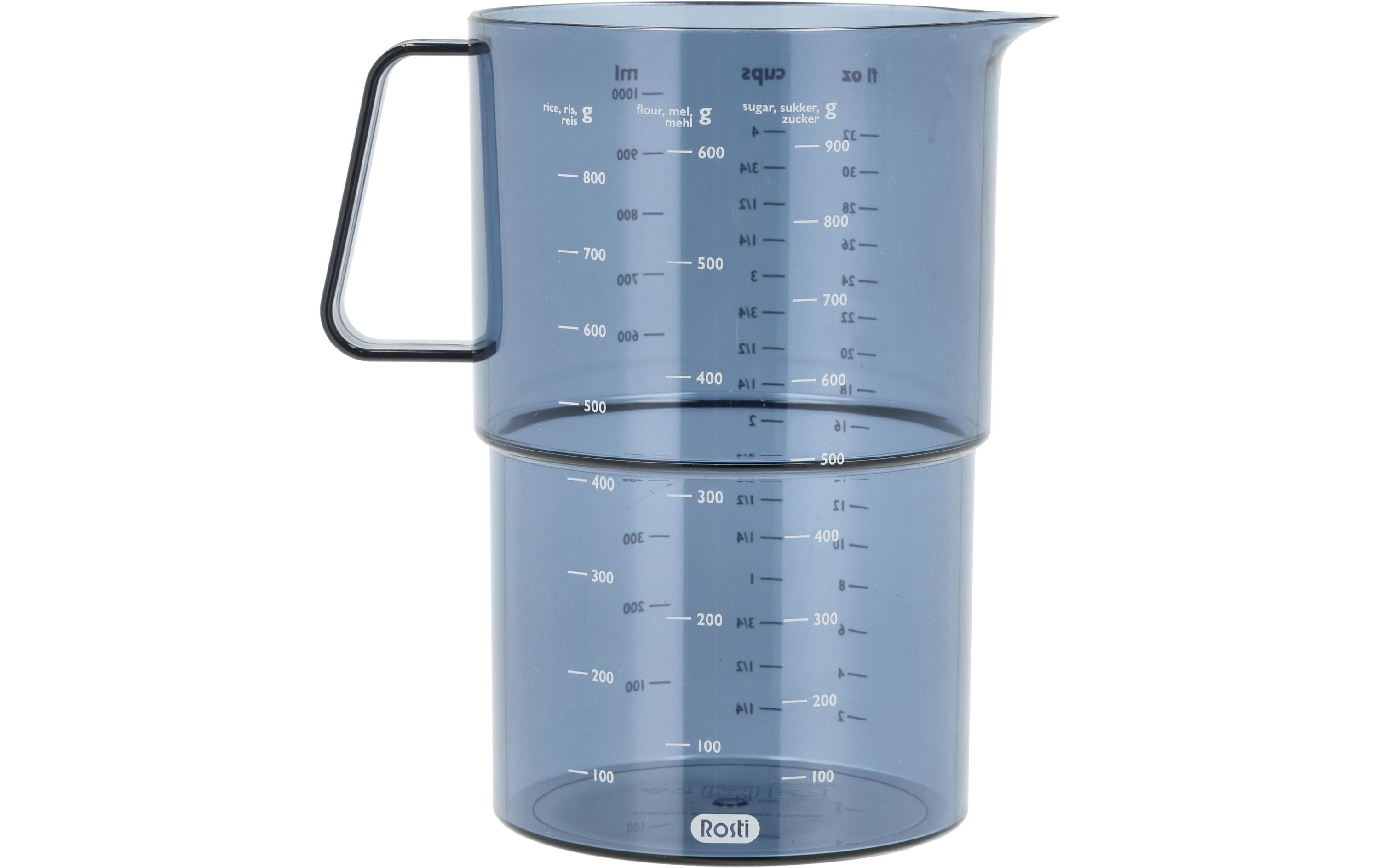 Rosti Messbecher Mensura 1l blau
