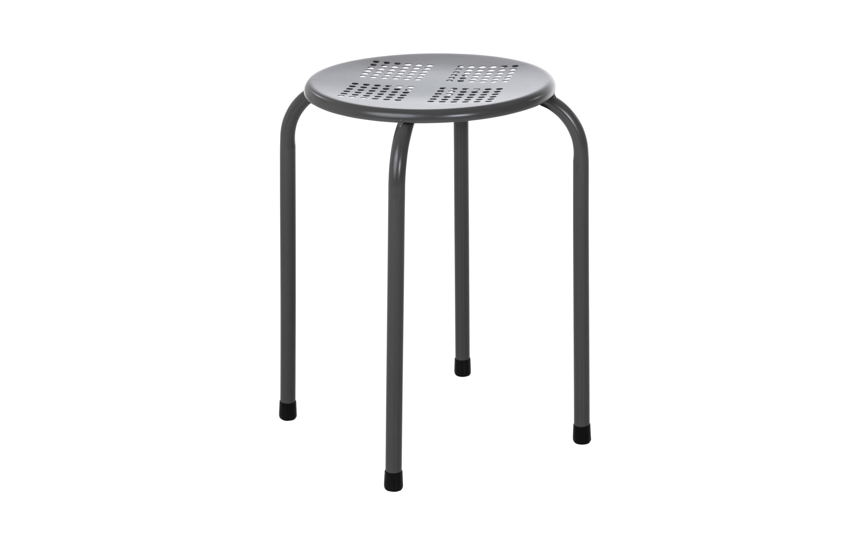 COCON, Hocker Metall, Grau
