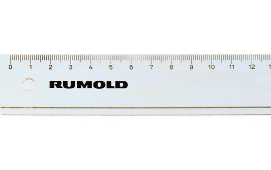 Rumold | Flachlineal 10 Stk. | Skala 30 cm Masse (LxBxH): 325 x 38 x 3mm