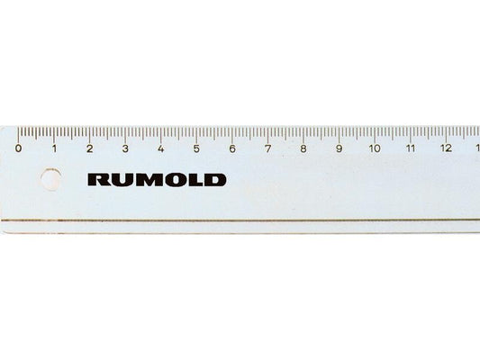 Rumold | Flachlineal 10 Stk. | Skala 30 cm Masse (LxBxH): 325 x 38 x 3mm