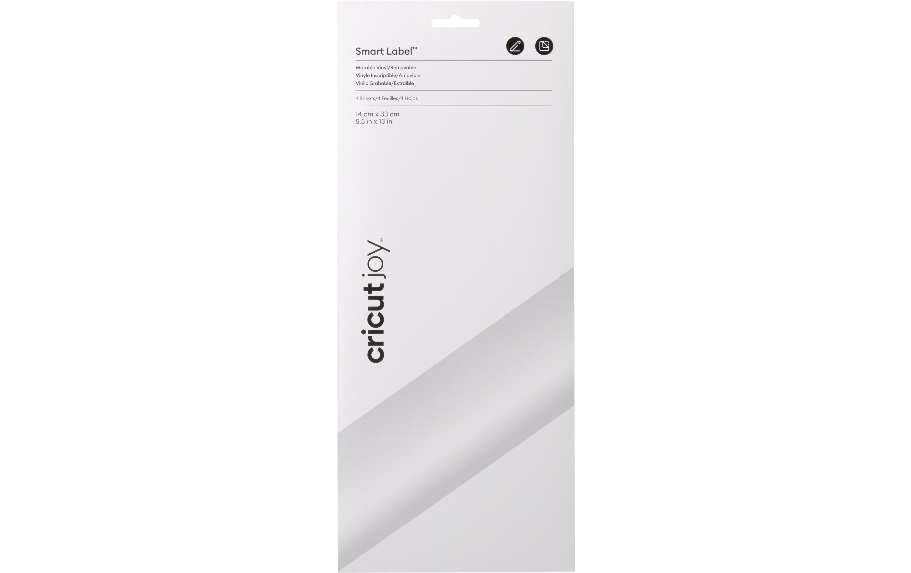 Cricut, Vinylfolie Joy beschreibbar Weiss