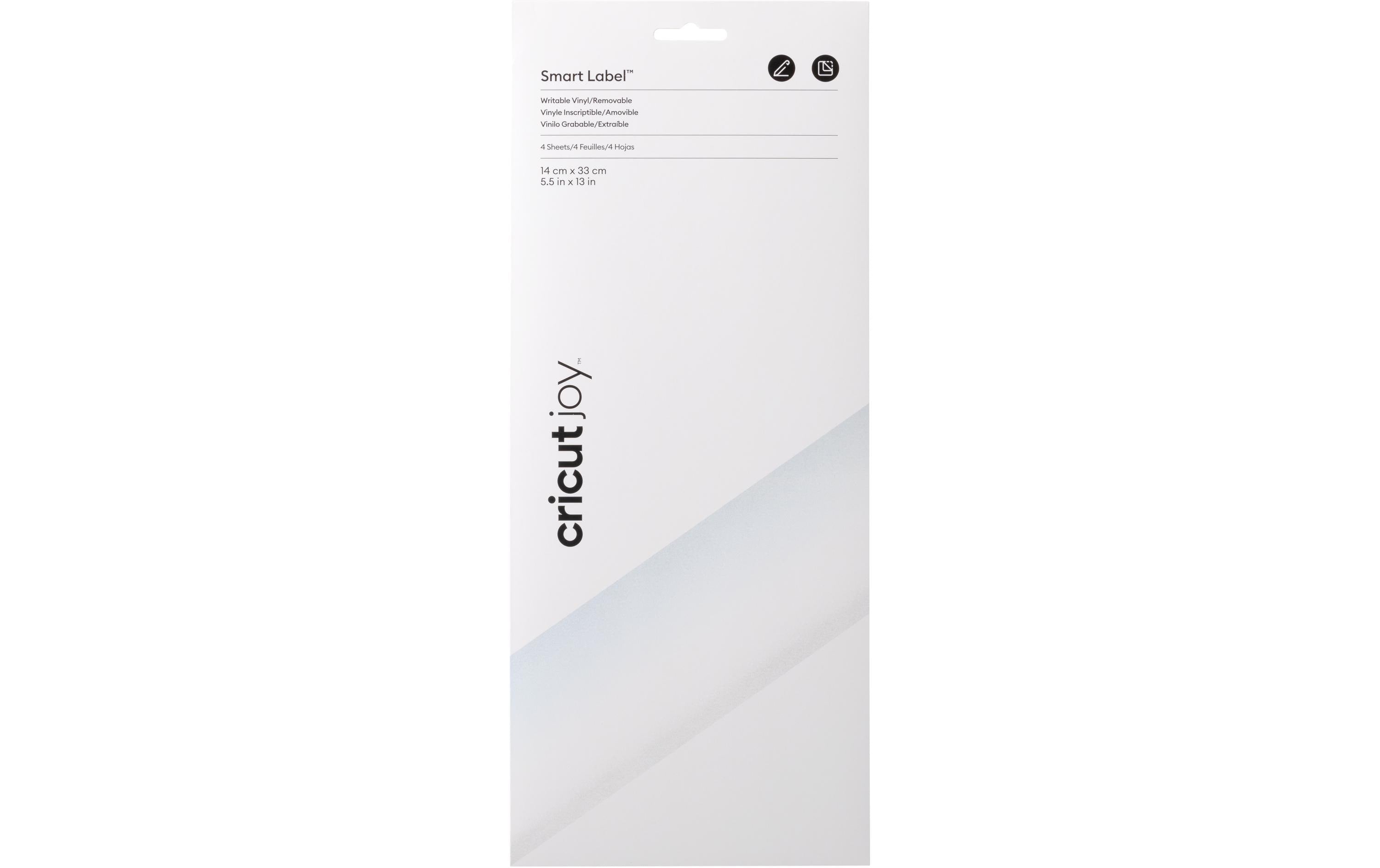 Cricut, Vinylfolie Joy beschreibbar Transpa