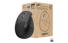Logitech Lift for Business left graphite