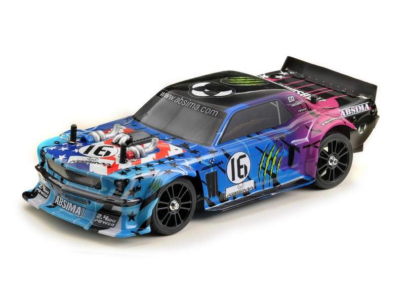 Absima | Touring Car FUN MAKER neon genesis | 1:16 EP BL RTR