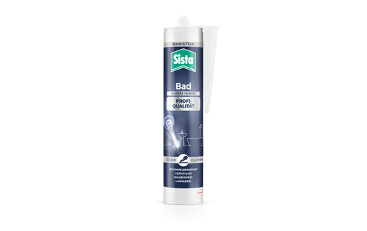 Sista | Bad Profi-Qualität Silikon manhattan | 280g
