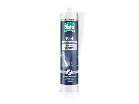 Sista | Bad Profi-Qualität Silikon manhattan | 280g