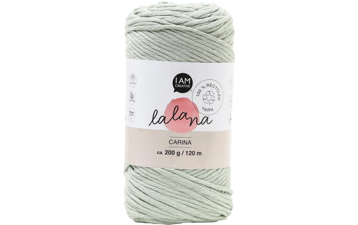 lalana Wolle Carina little green