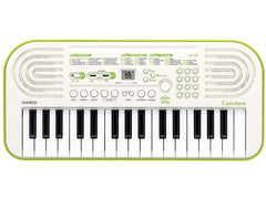 Casio | SA-50 | Mini Keyboard, 32 Keys, weiss / green