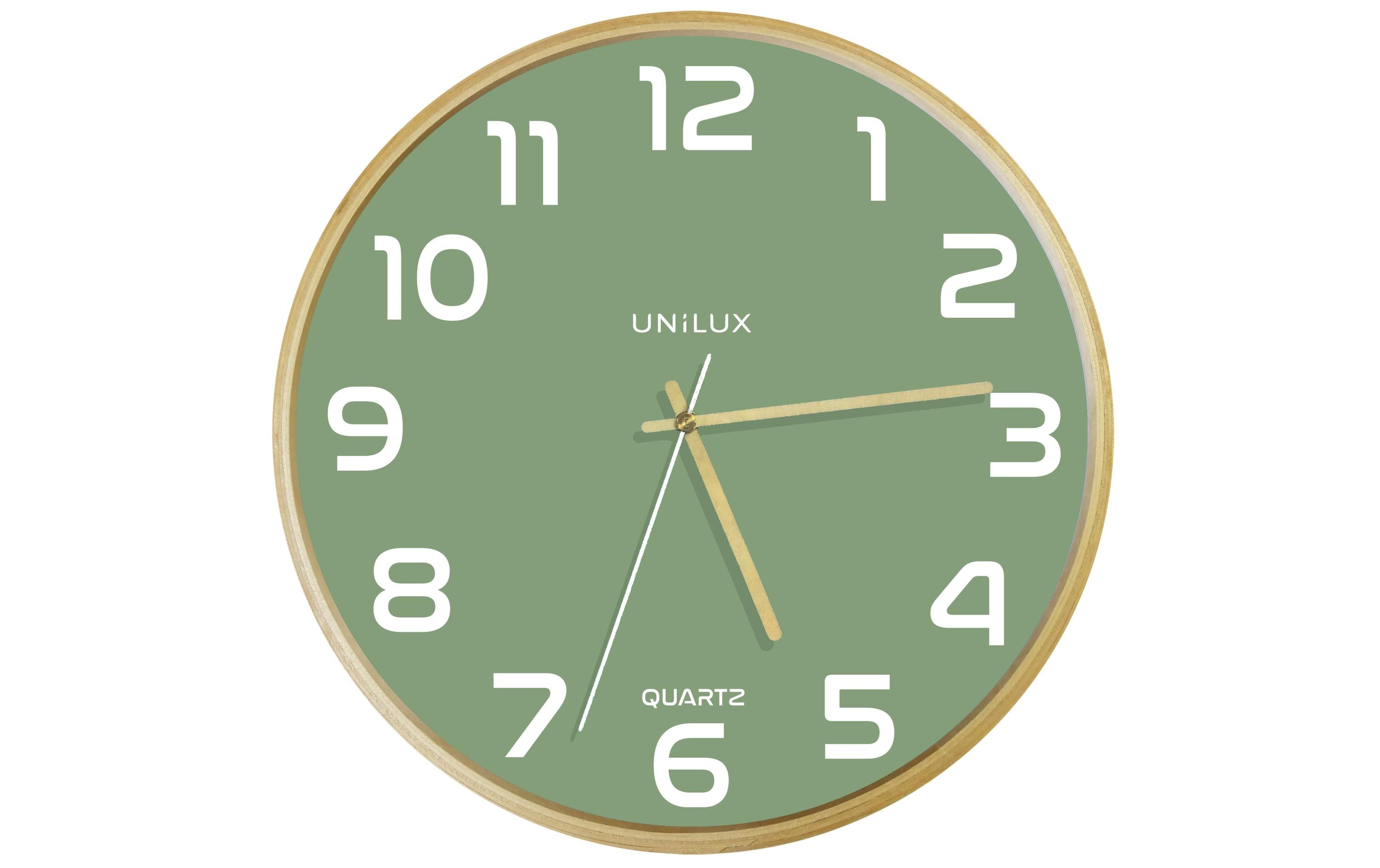 UNILUX Wanduhr BALTIC grün
