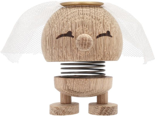 Hoptimist | Aufsteller Bumble Braut | Gr. S, Eichenholz, H: 8, D:5cm