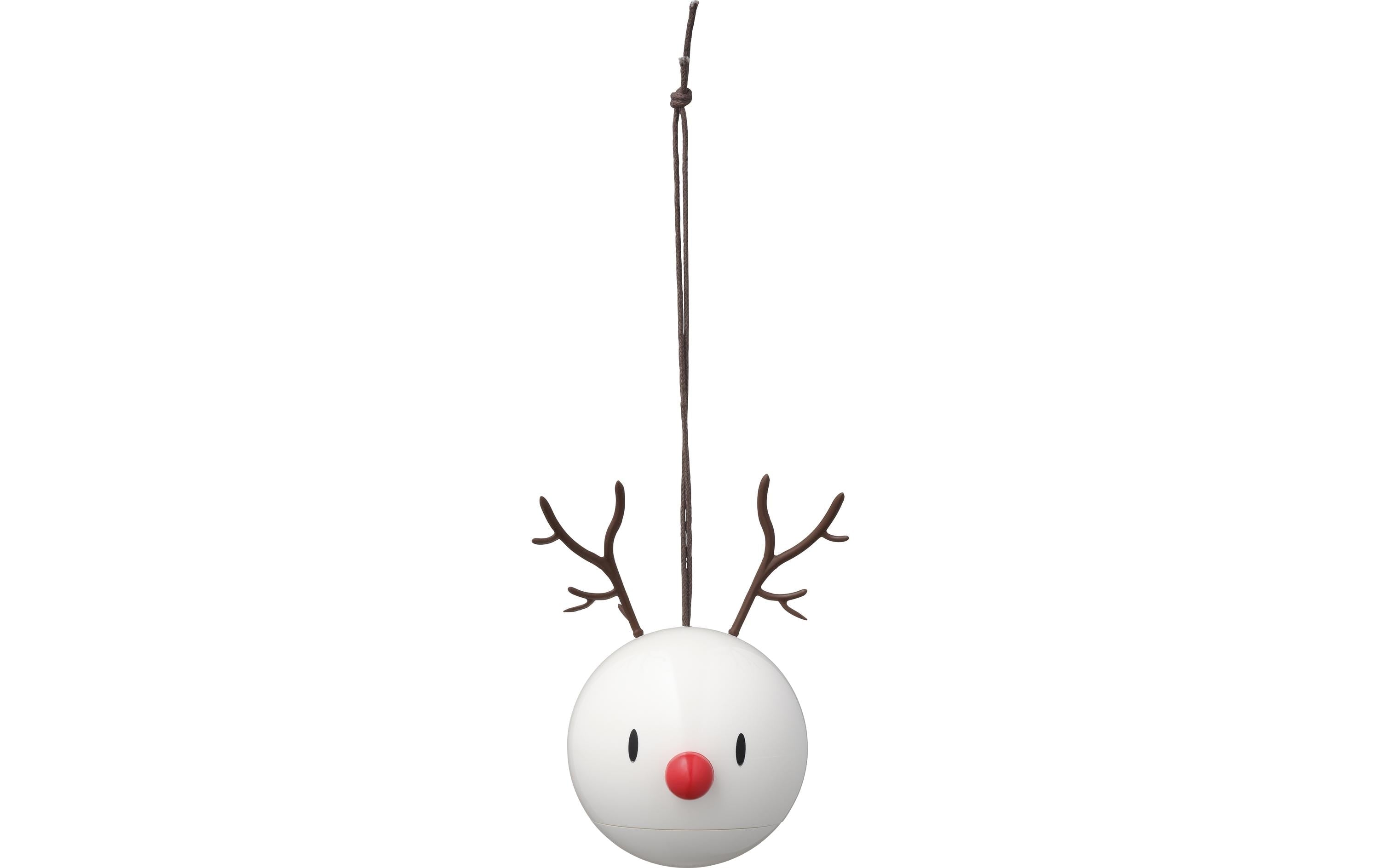 Hoptimist, Weihnachtskugel Rentier 2 Stück,