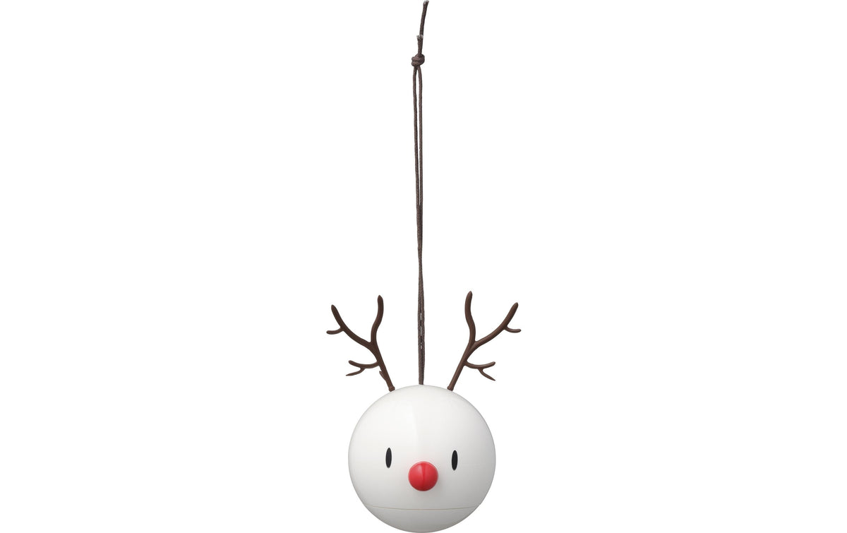Hoptimist, Weihnachtskugel Rentier 2 Stück,