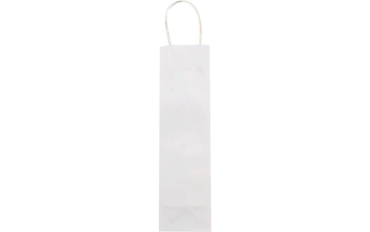 Folia Papiertüten Flaschentasche weiss