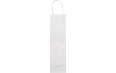 Folia Papiertüten Flaschentasche weiss
