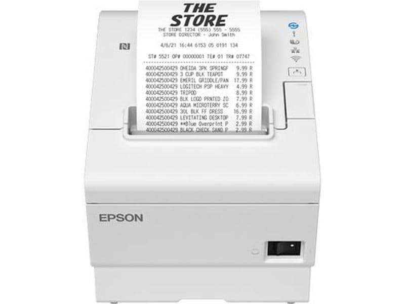 Epson | Thermodrucker TM-T88VII, white | RS232, USB, LAN