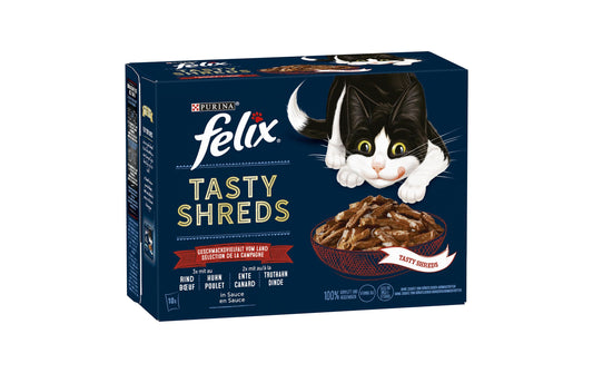 Felix Nassfutter Tasty Shreds Fleisch & Gef