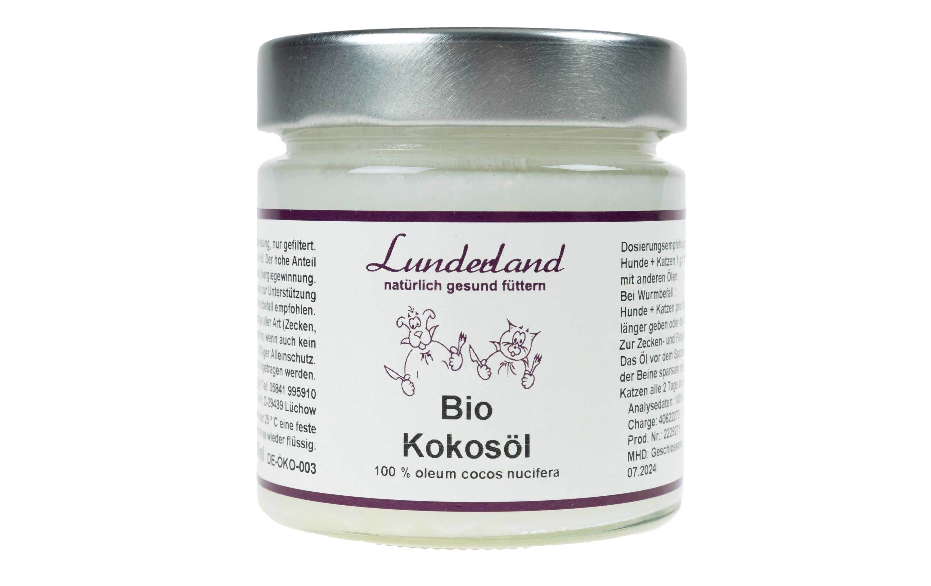 Lunderland Bio-Kokosöl