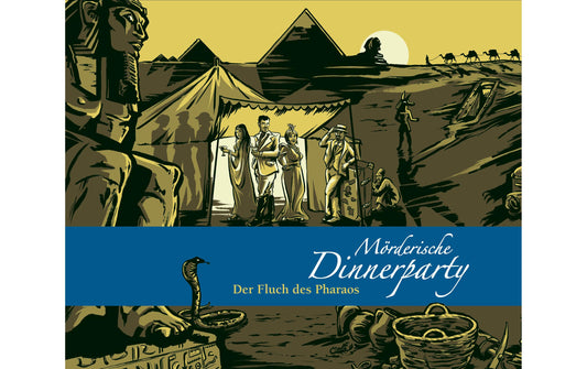 Blaubart Verlag | Der Fluch des Pharaos | Alter: 16+, für 6-8 Spieler