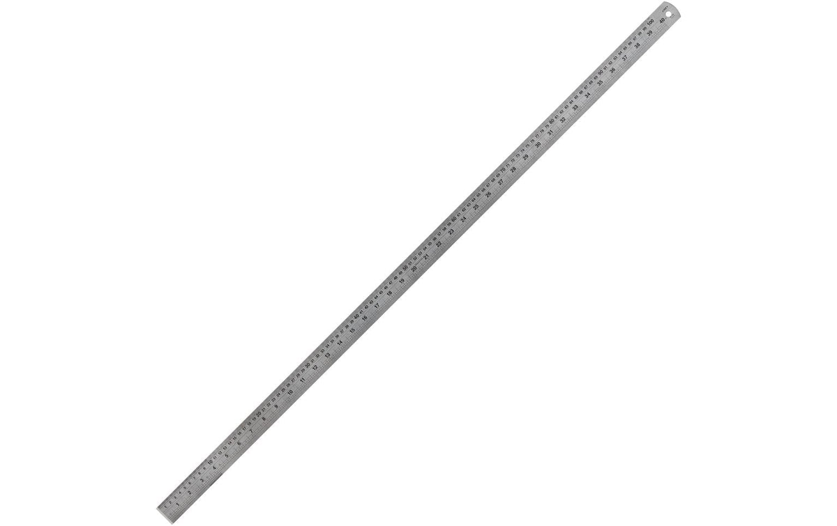 Linex, Lineal aus Stahl 100 cm , Grau