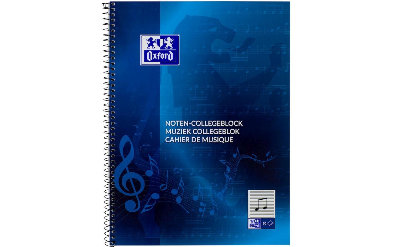 Oxford Noten Collegeblock blau