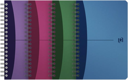 Oxford gebundenes Spiralheft assortiert