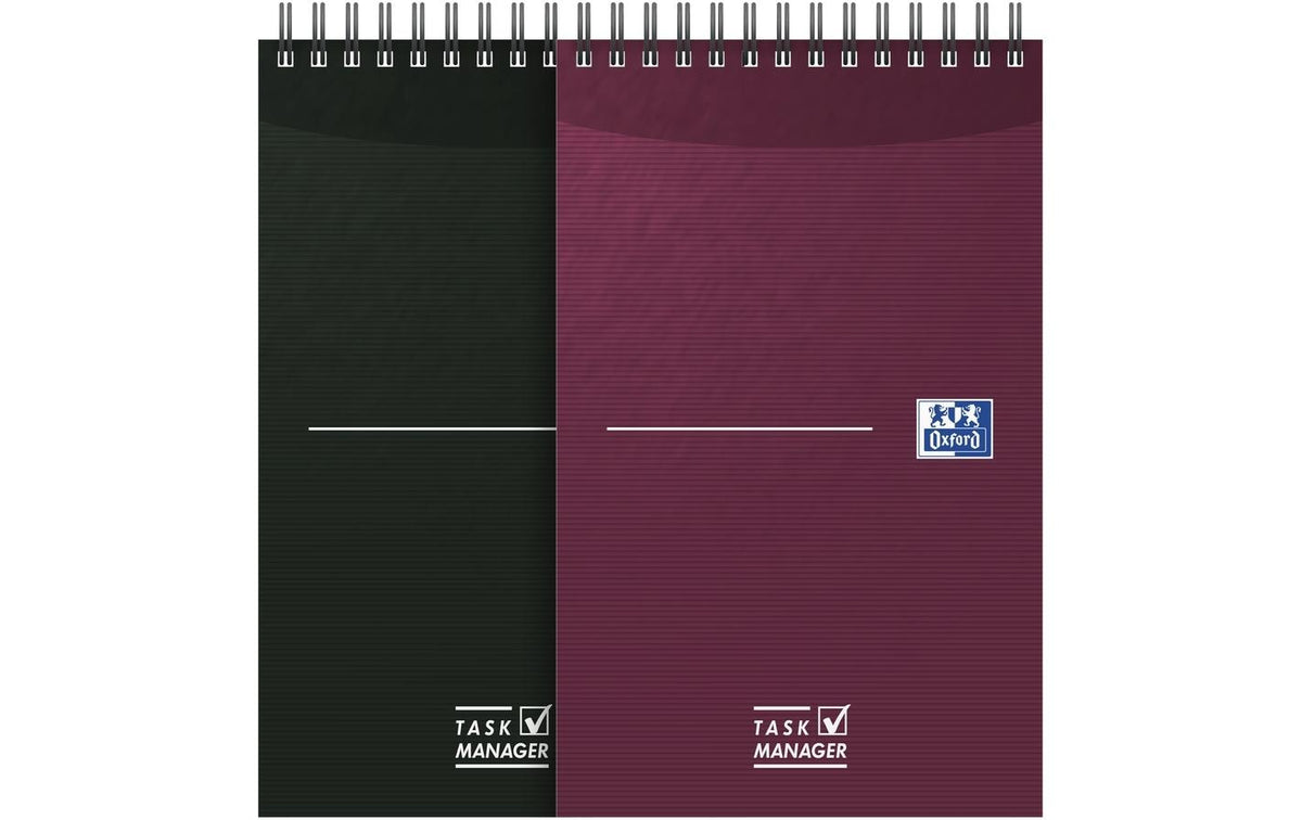Oxford Taskmanager schwarz, aubergine