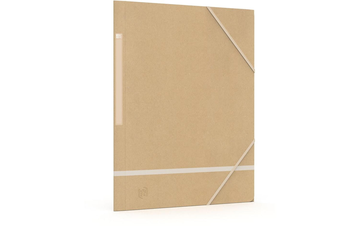 Oxford Gummibandmappe beige