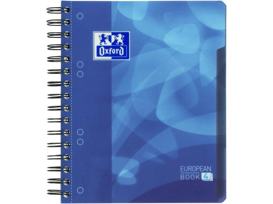 Oxford | Projectbook blau | 90g/qm, A5+, 120 Seiten, liniert