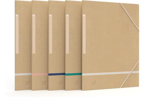Oxford Gummibandmappe assortiert