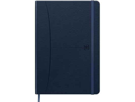 Oxford | Notizbuch Office Signatur dunkelblau | A5, 80 Seiten, liniert 6mm