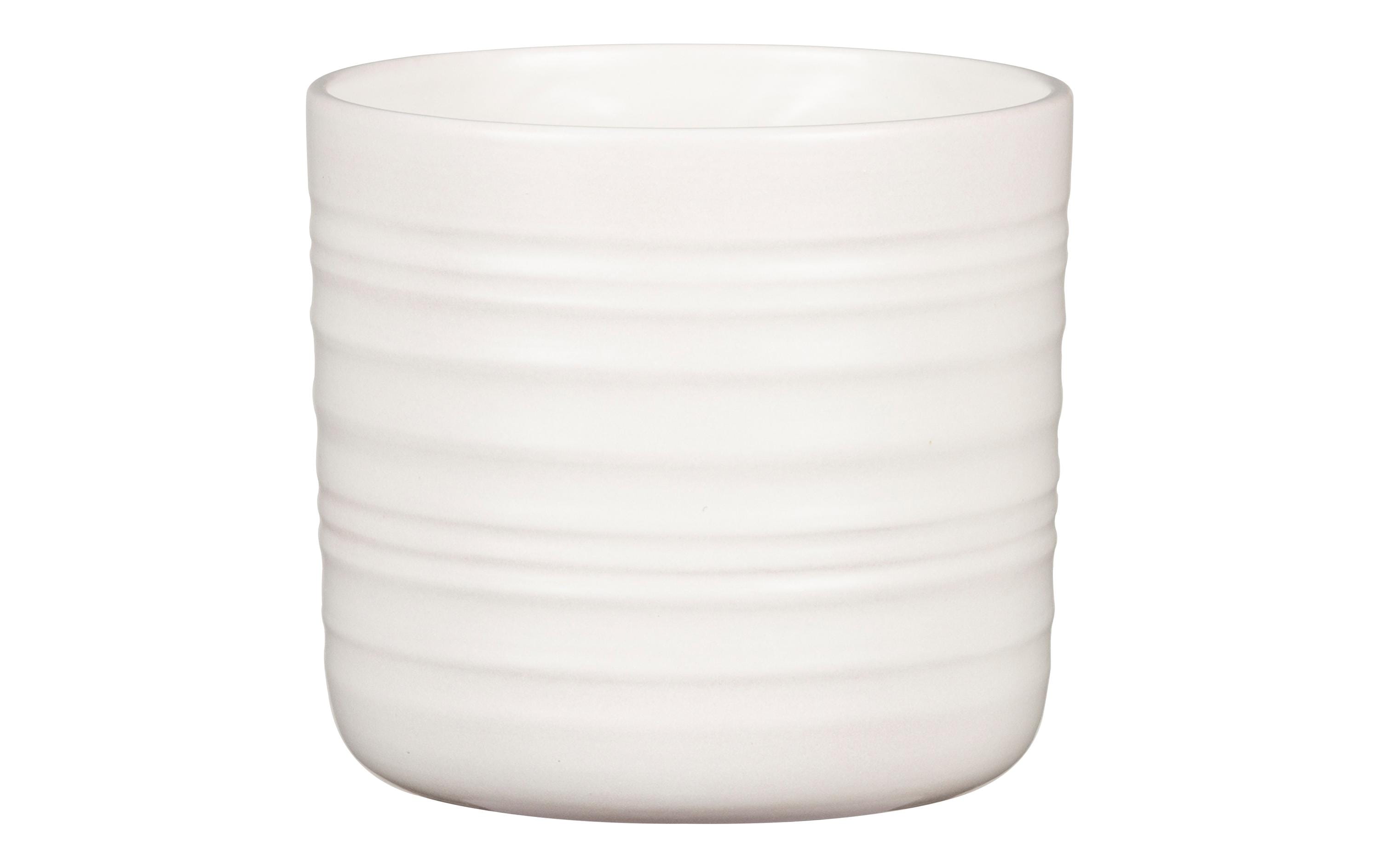 Scheurich Blumentopf Weiss