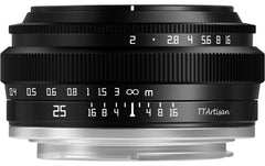 TTArtisan C2520-B-Z APS-C 25mm F2
