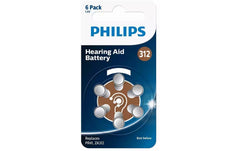 Philips Hörgerätbatterie ZA312