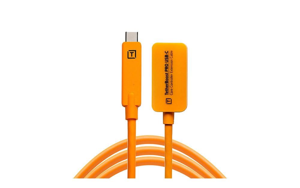 USB-C Core Contr. Extension Cable- Orang