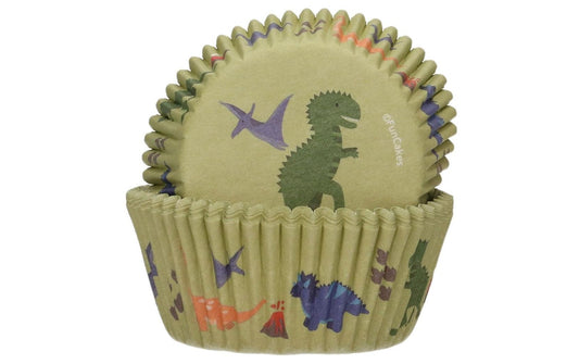 Funcakes | Backförmchen Dino | 48Stk.