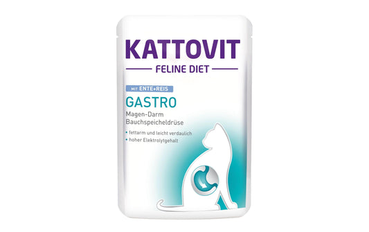 Kattovit, Nassfutter Gastro Ente und Reis,