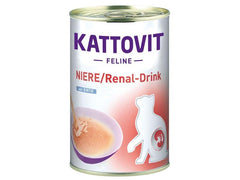 Kattovit | Katzen-Snack Niere/Renal Drink | Ente, 135 ml