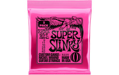 Ernie Ball 3223 Slinky Nickel, 3er Pack