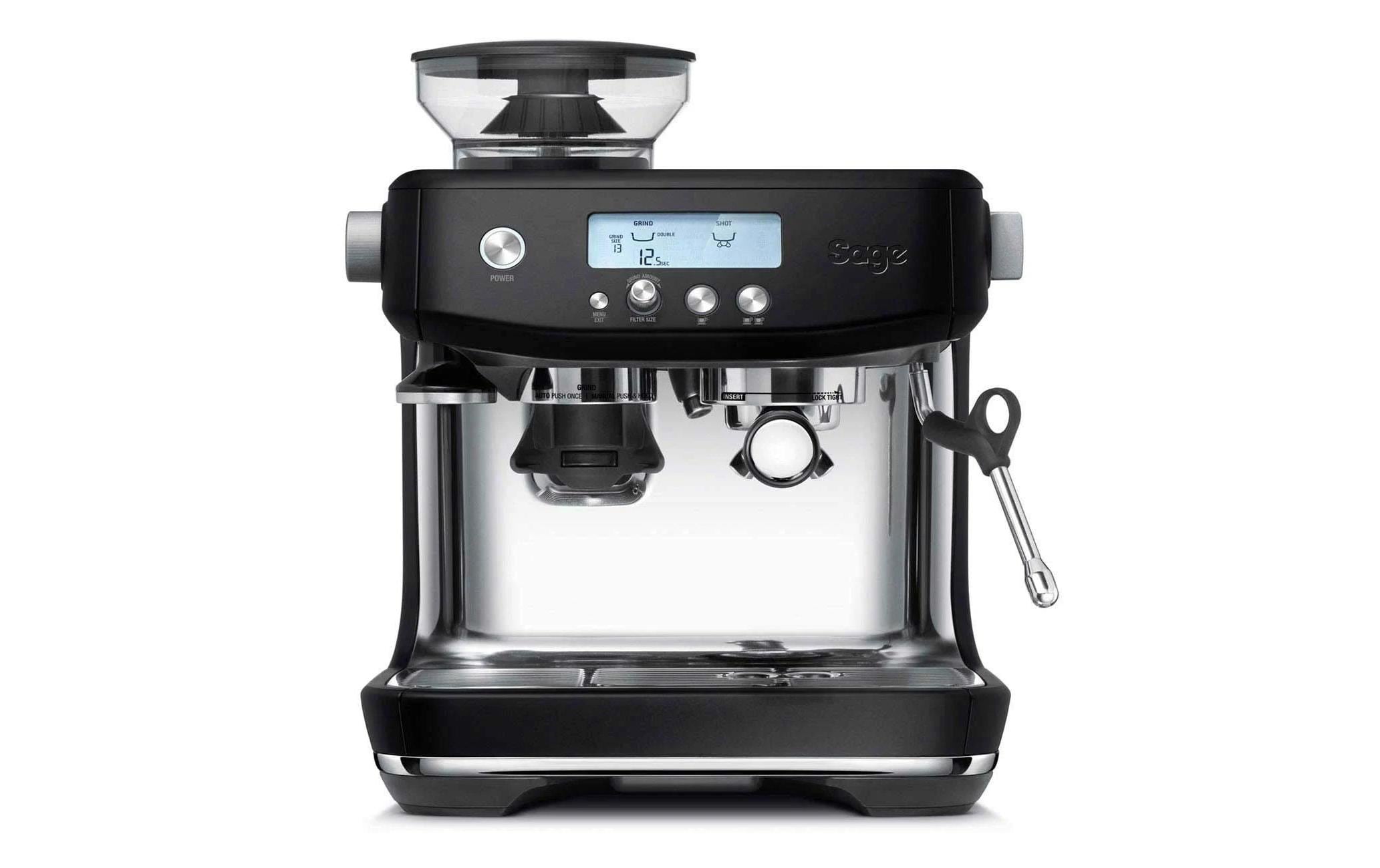 Sage, Siebträgermaschine Barista Pro Schwar
