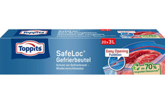 Toppits Doppelverschluss Gefrierbeutel Zip.