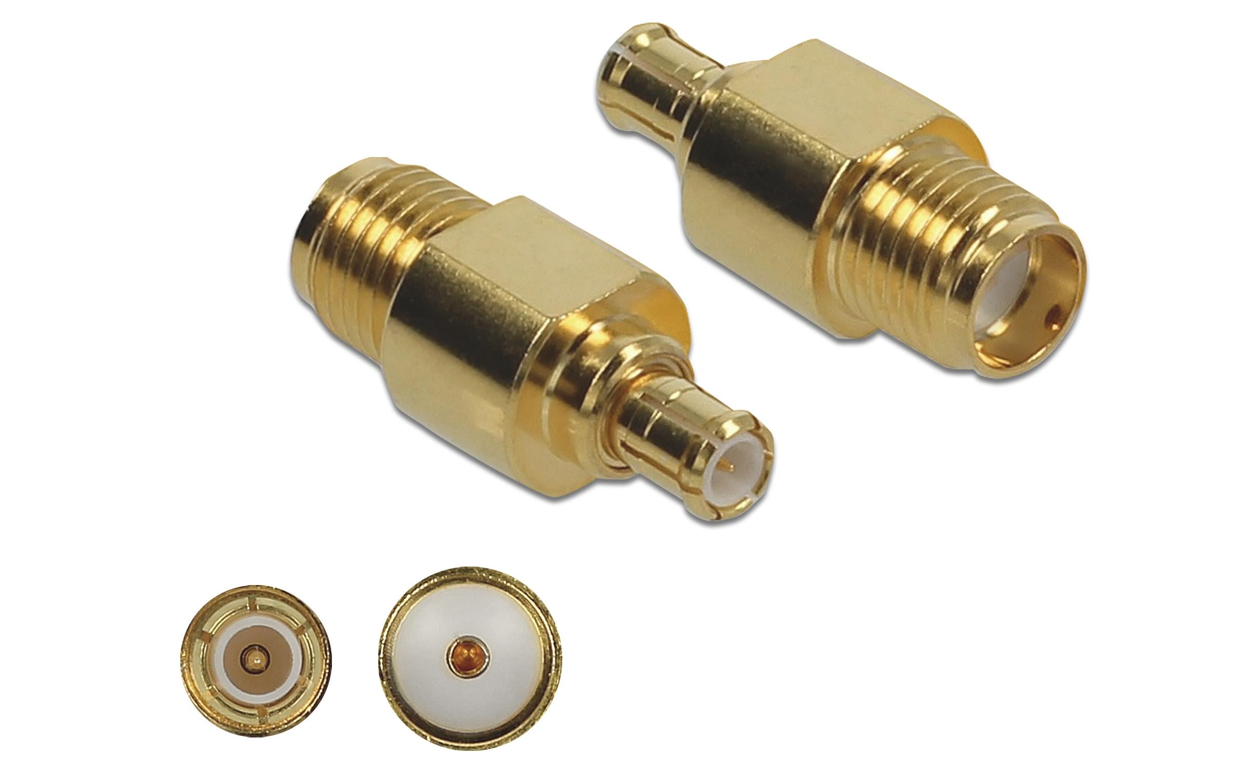 Delock Adapter SMA Buchse zu MCX Stecker