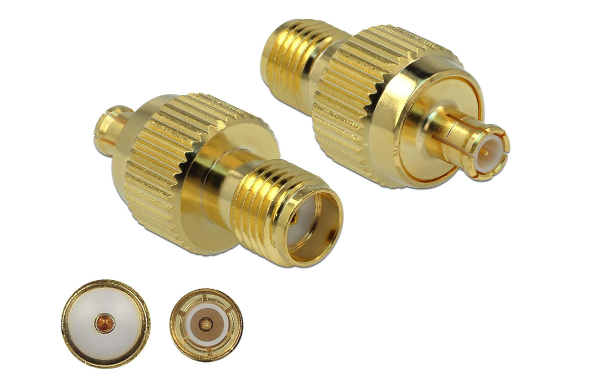 Delock Adapter SMA Buchse zu MCX Stecker