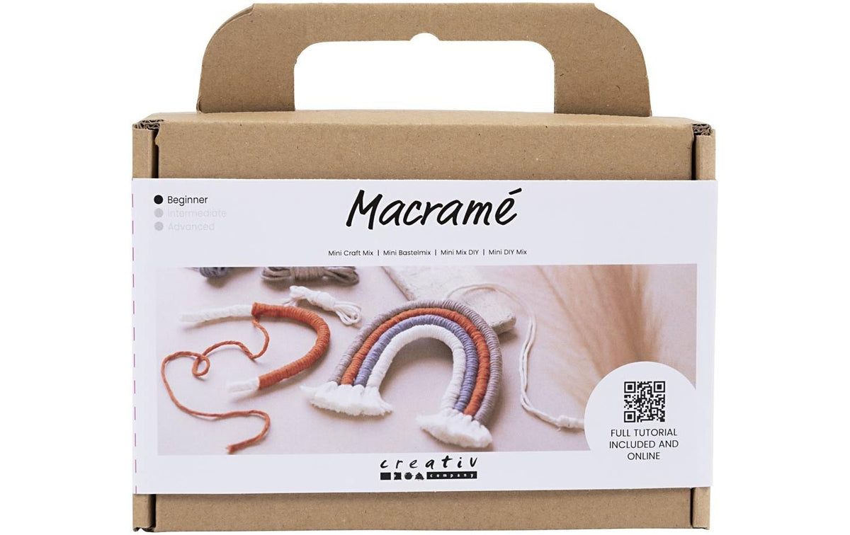 Creativ Company Bastelset Mini Macramé