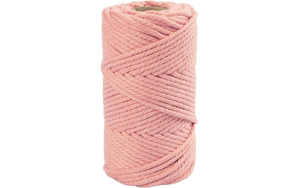 Creativ Company Macramé Kordel Rosa