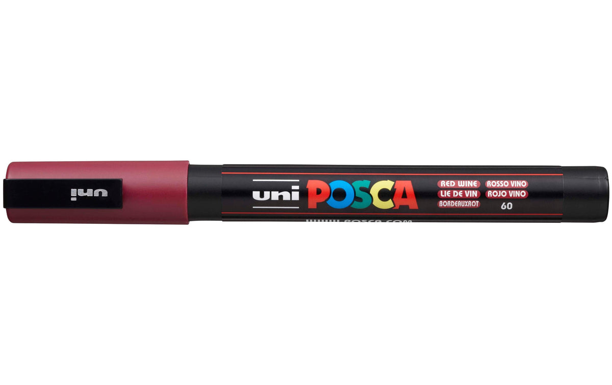 Uni, Permanent-Marker POSCA 0.9-1.3 mm, Bor